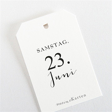 Geschenkanhänger Hochzeit reine eleganz - Vue 3