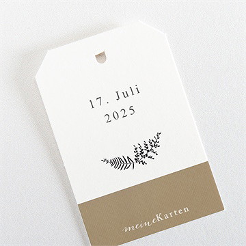 Geschenkanhänger Hochzeit verknüpft - Vue 3