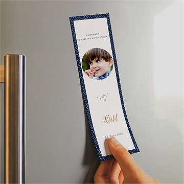 Andenken Kommunion Sternenhimmel - Magnet - Vue 2