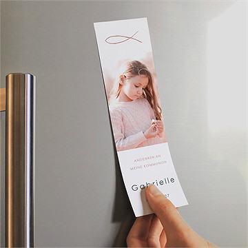 Andenken Kommunion Heiliger Tag - Magnet - Vue 2