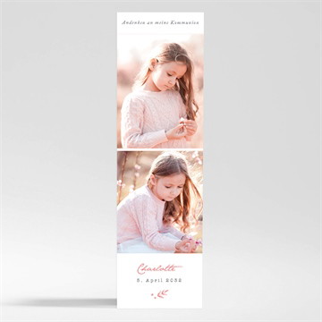 Andenken Kommunion kupferblätterranke