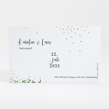 Save the Date Karte landkunstliebe - Vue 2