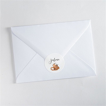 Sticker Geburt unsere schuhe - Vue 3