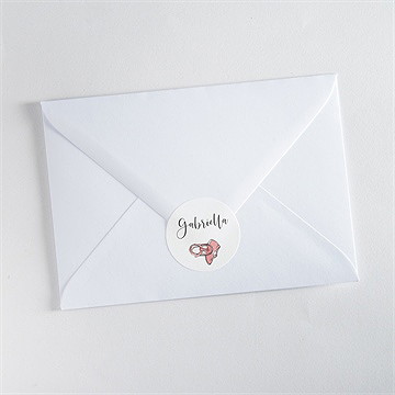 Sticker Geburt unsere kleinen schuhe - Vue 3