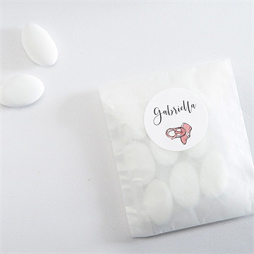 Sticker Geburt unsere kleinen schuhe - Vue 4