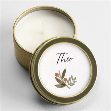 Kerze Geburt präsentation - magnet