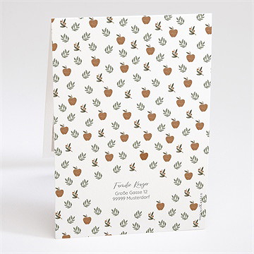 Geburtskarte präsentation - klappkarte - Vue 3