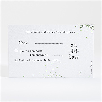 Antwortkarte Hochzeit landkunstliebe - Vue 2