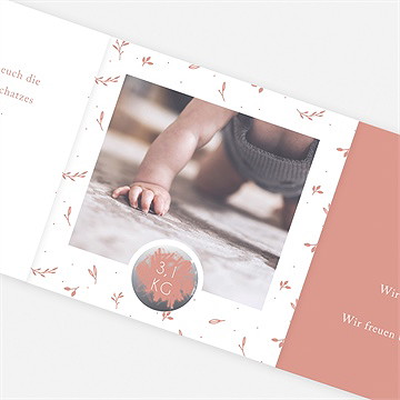 Geburtskarte Augenblicke Des Lebens - Vue 2