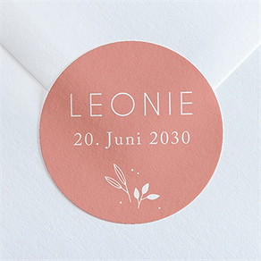 Sticker Geburt augenblicke des lebens