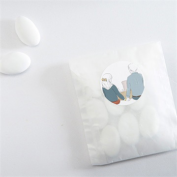 Sticker Geburt familienbande - Vue 4