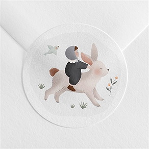 Sticker Geburt kleiner ausflug