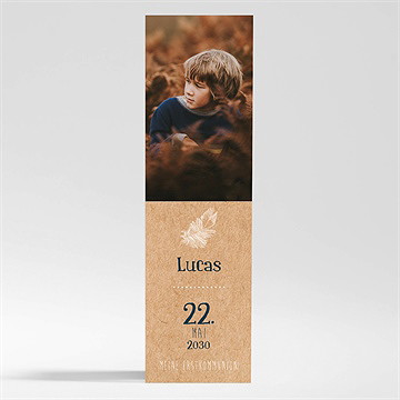 Andenken Kommunion Kraftpapierillustration-Magnet