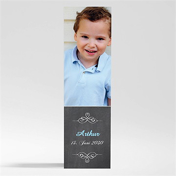 Andenken Kommunion Weizenähren Blau - Magnet