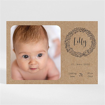 Geburtskarte Süße Neuigkeit - Magnet