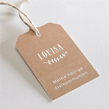 Geschenkanhänger Kommunion Erstkommunion