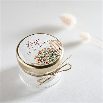 Sticker Geburt süßes kinderbett - Vue 2