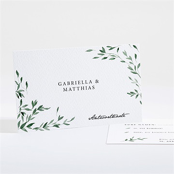 Antwortkarte Hochzeit so schick