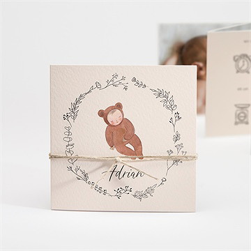 Geburtskarte Kleiner Bär