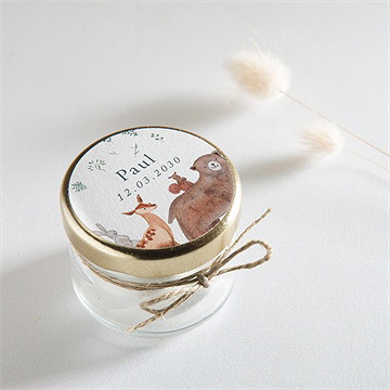 Sticker Geburt waldtierchen - Vue 2