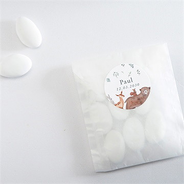 Sticker Geburt waldtierchen - Vue 4