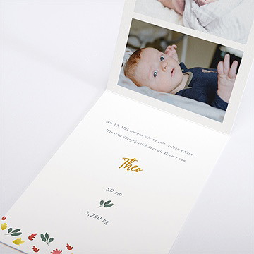 Geburtskarte kleiner löwe - Vue 2