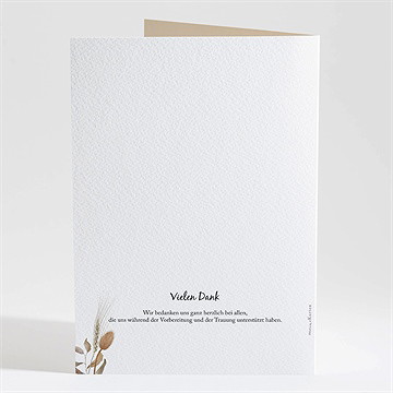 Kirchenheft Hochzeit herbstkranz - Vue 4