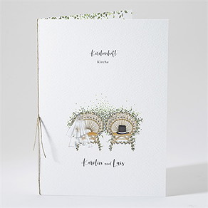 Kirchenheft Hochzeit landkunstliebe