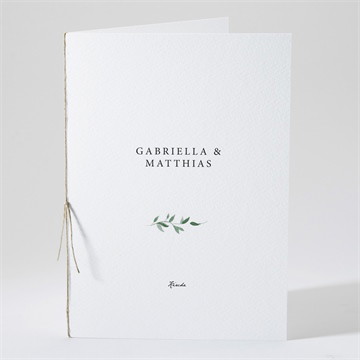 Kirchenheft Hochzeit So schick