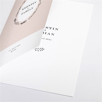 Kirchenheft Hochzeit in pink und weiß - Vue 2