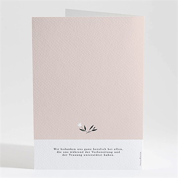 Kirchenheft Hochzeit in pink und weiß - Vue 4