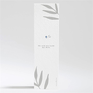 Andenken Kommunion Vergiss Mich Nicht - Blau - Vue 2