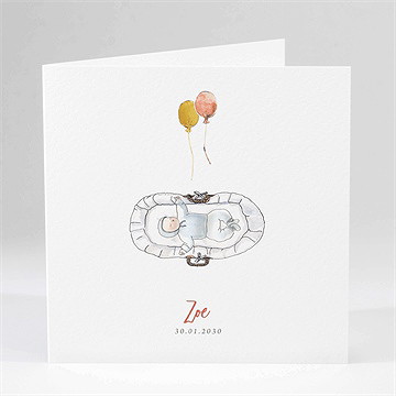 Geburtskarte Schlaf Gut!