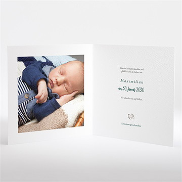 Geburtskarte Schöner Schläfer - Vue 2