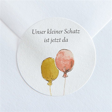 Sticker Geburt schlaf gut!