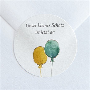 Sticker Geburt schöner schläfer