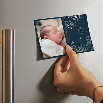 Geburtskarte Nachtleben - Magnet - Vue 2