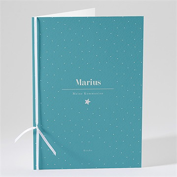 Kirchenheft Kommunion Silberner Stern