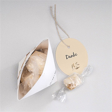 Geschenkbox Hochzeit herbstkranz - schachtel - Vue 3