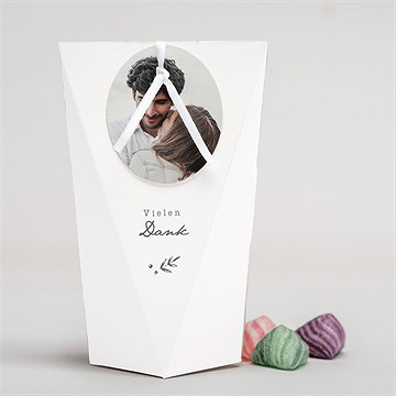 Geschenkbox Hochzeit laub - schachtel