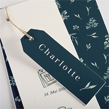 Geburtskarte Blumenfreude - Vue 2