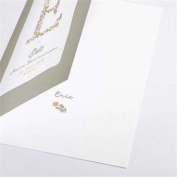 Kirchenheft Kommunion blumensignatur - Vue 2