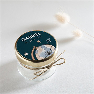 Sticker Geburt mein erster reisepass - Vue 2