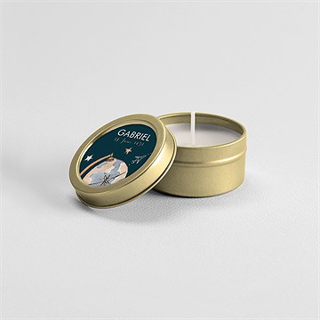 Kerze Geburt mein erster reisepass - Vue 3