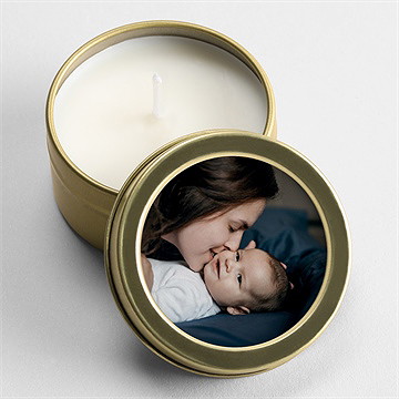 Kerze Geburt momentaufnahme