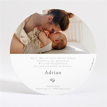 Geburtskarte Kleine Gefährten - Vue 2