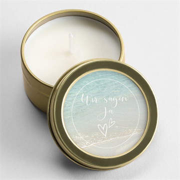 Kerze Hochzeit Strandhochzeit