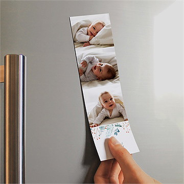 Dankeskarte Geburt schwerelosigkeit - magnet - Vue 2