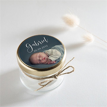 Sticker Geburt unser kleiner schatz - Vue 2