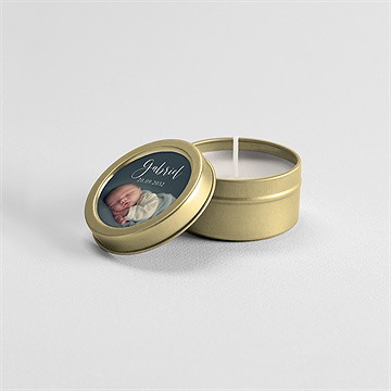 Kerze Geburt unser kleiner schatz - Vue 3